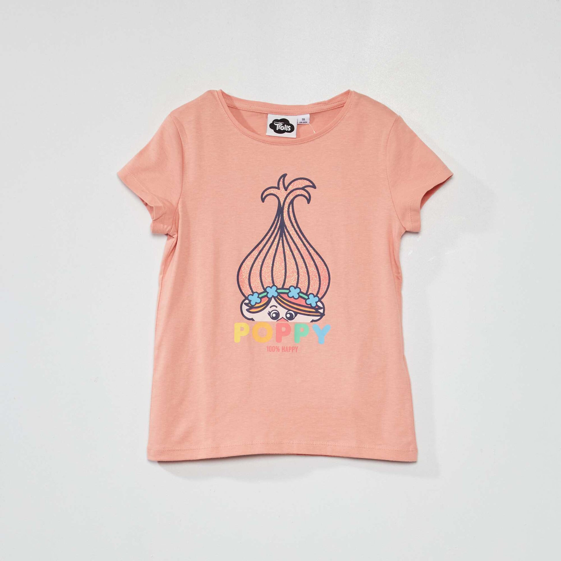 Trolls round neck T-shirt PINK