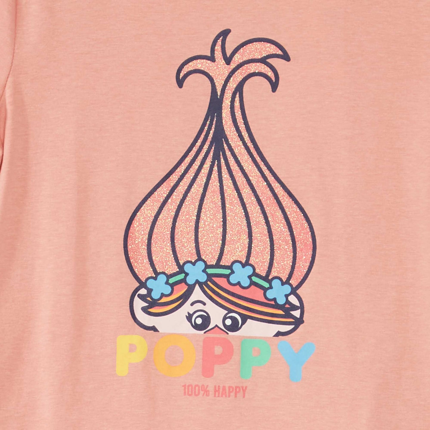 Trolls round neck T-shirt PINK