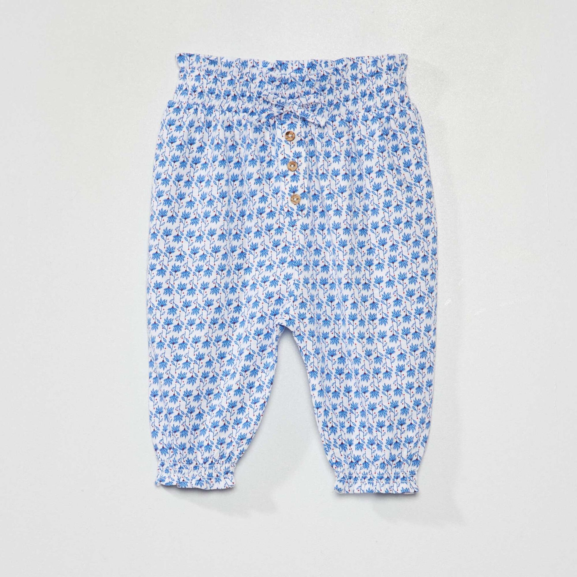 Flowing trousers WHITE