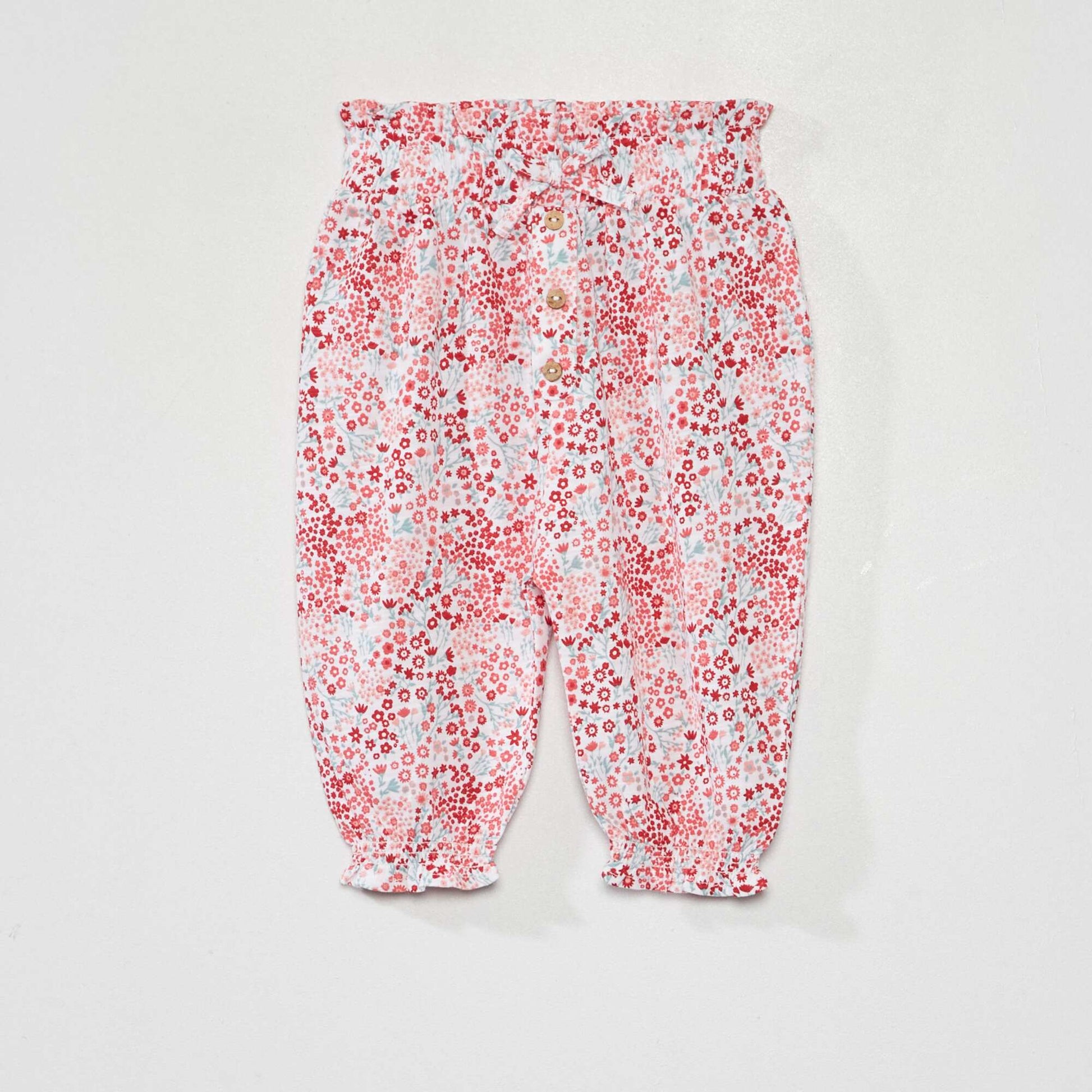 Flowing trousers WHITE