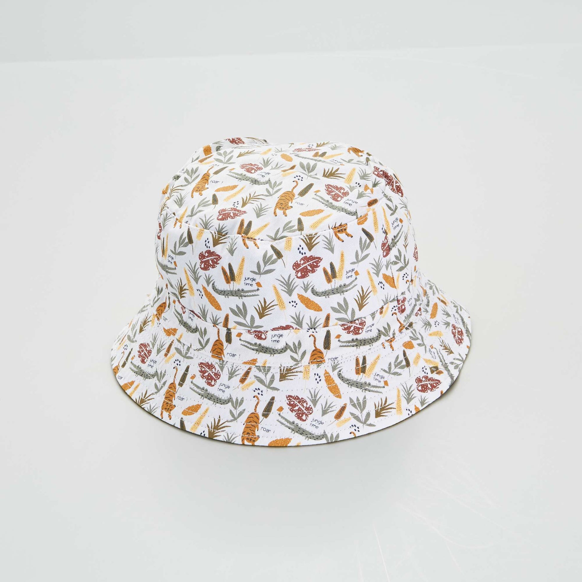 Reversible sun hat BLACK