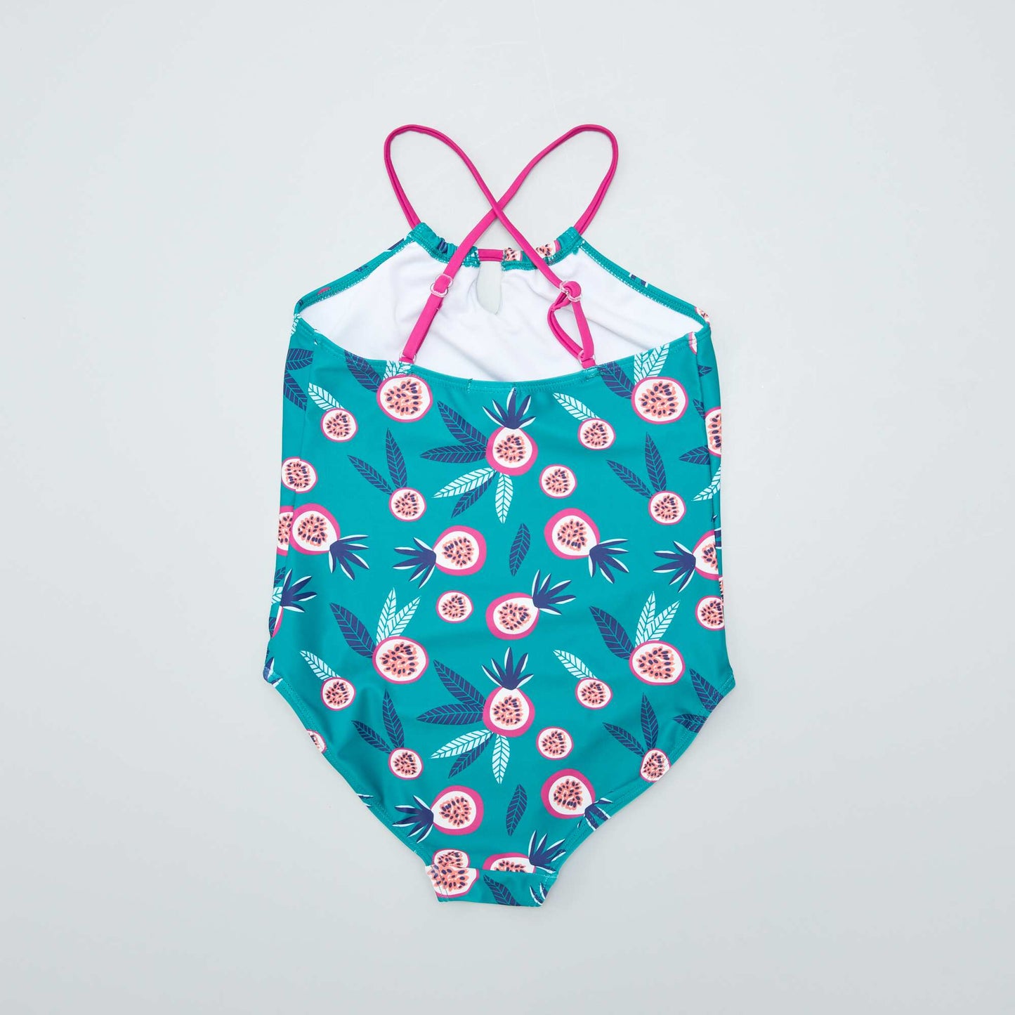 Striped swimsuit - One-piece GREEN