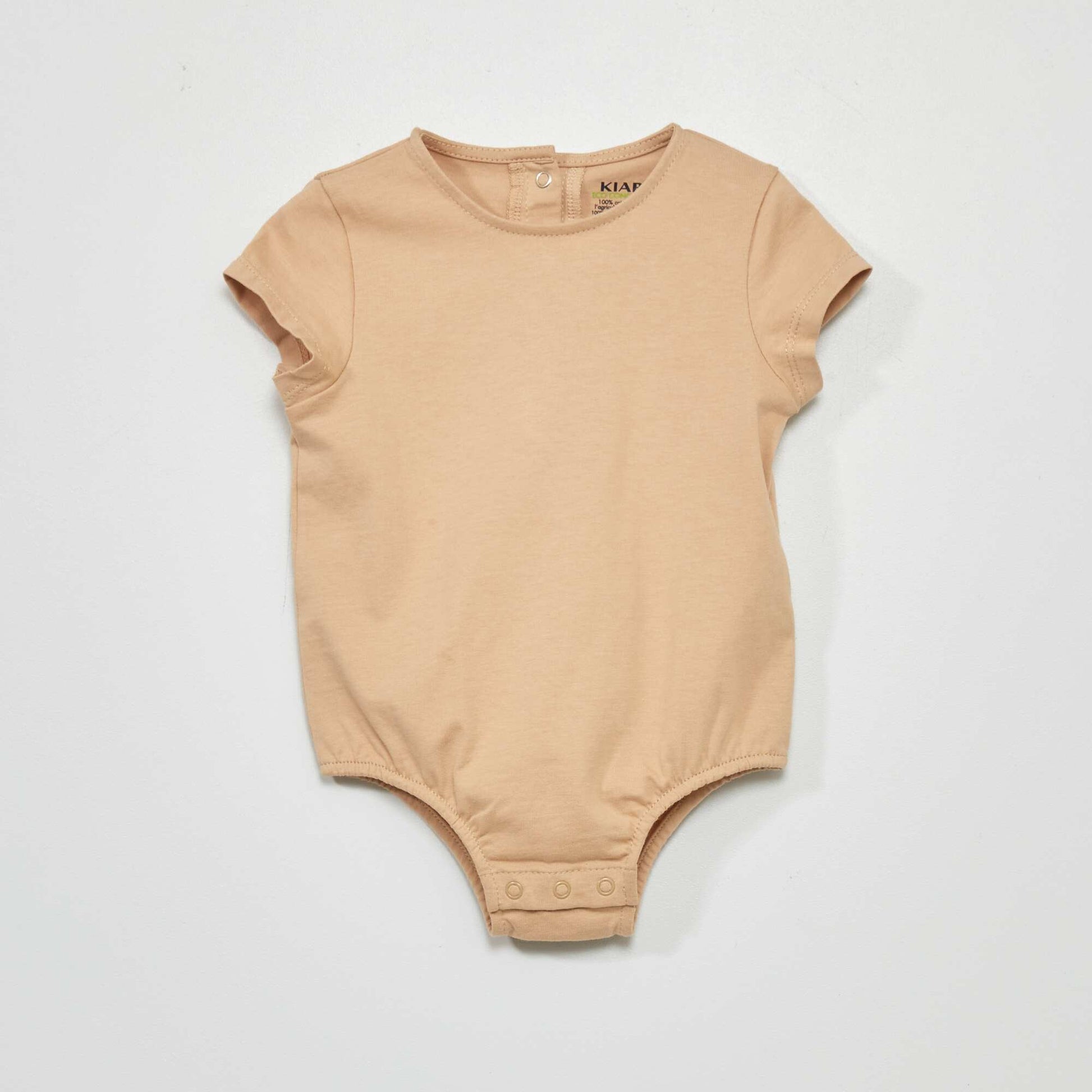Dungarees and bodysuit set WHITE