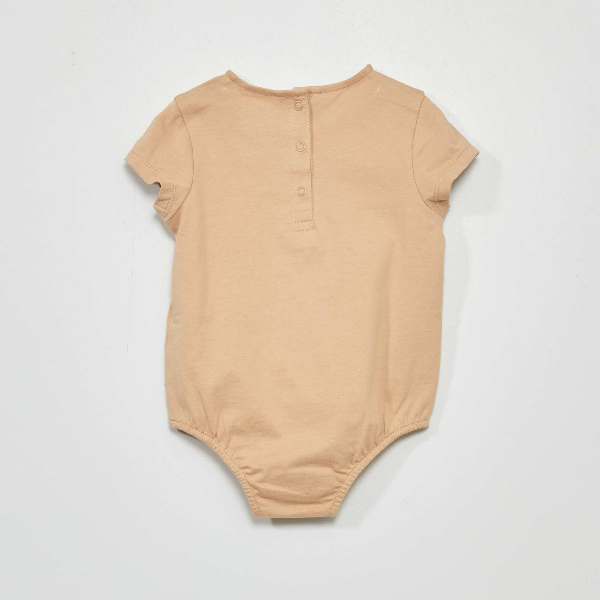 Dungarees and bodysuit set WHITE