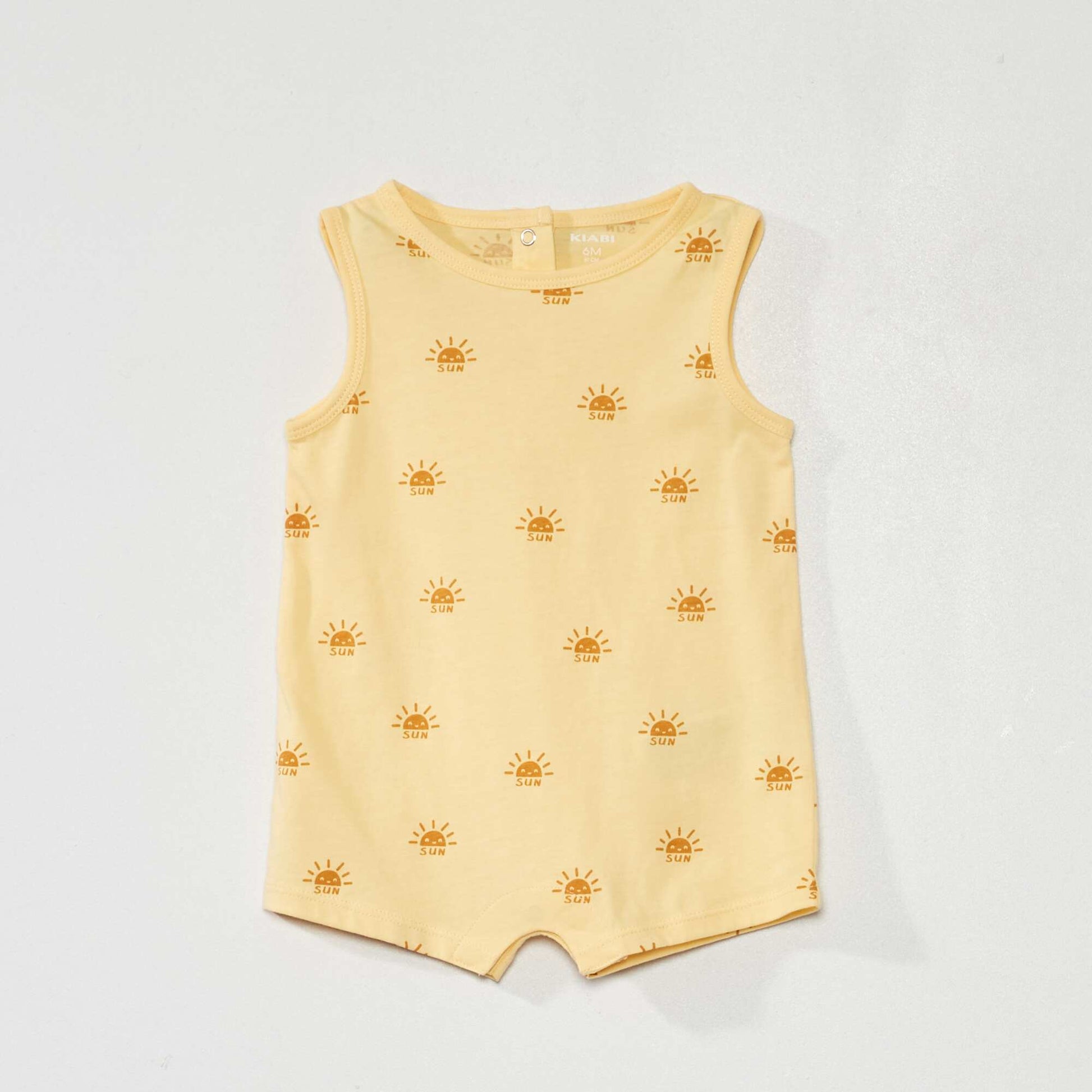 Pack of 2 jersey rompers BLUE