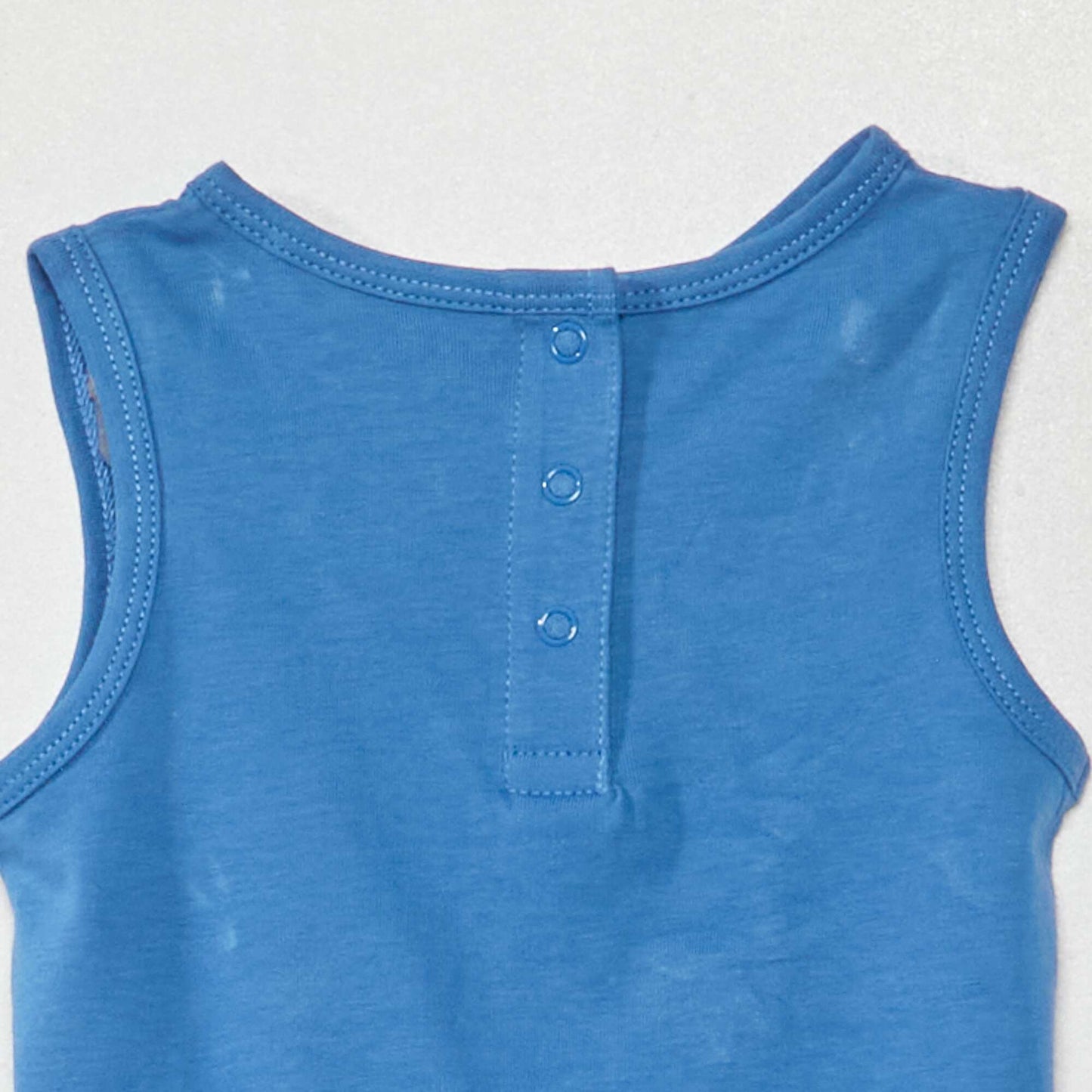 Pack of 2 jersey rompers BLUE