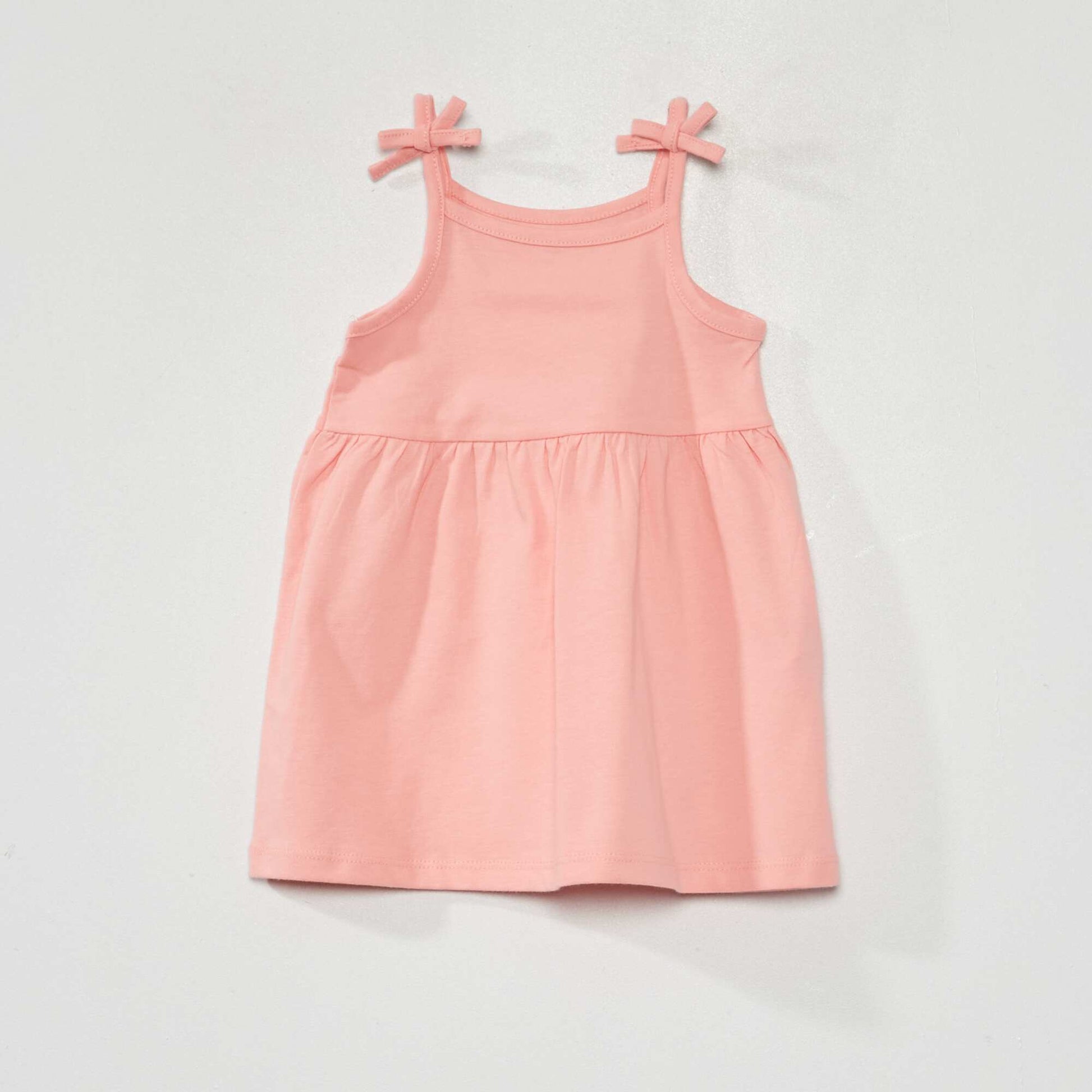 Set of 2 jersey knit dresses PINK