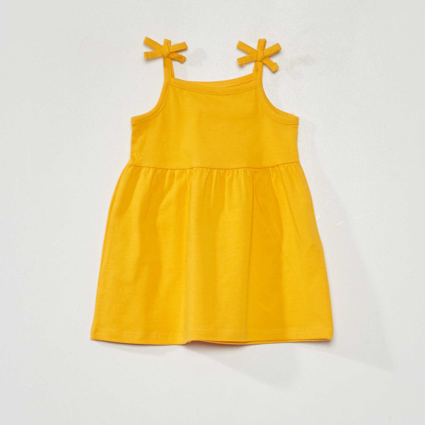 Set of 2 jersey knit dresses YELLOW