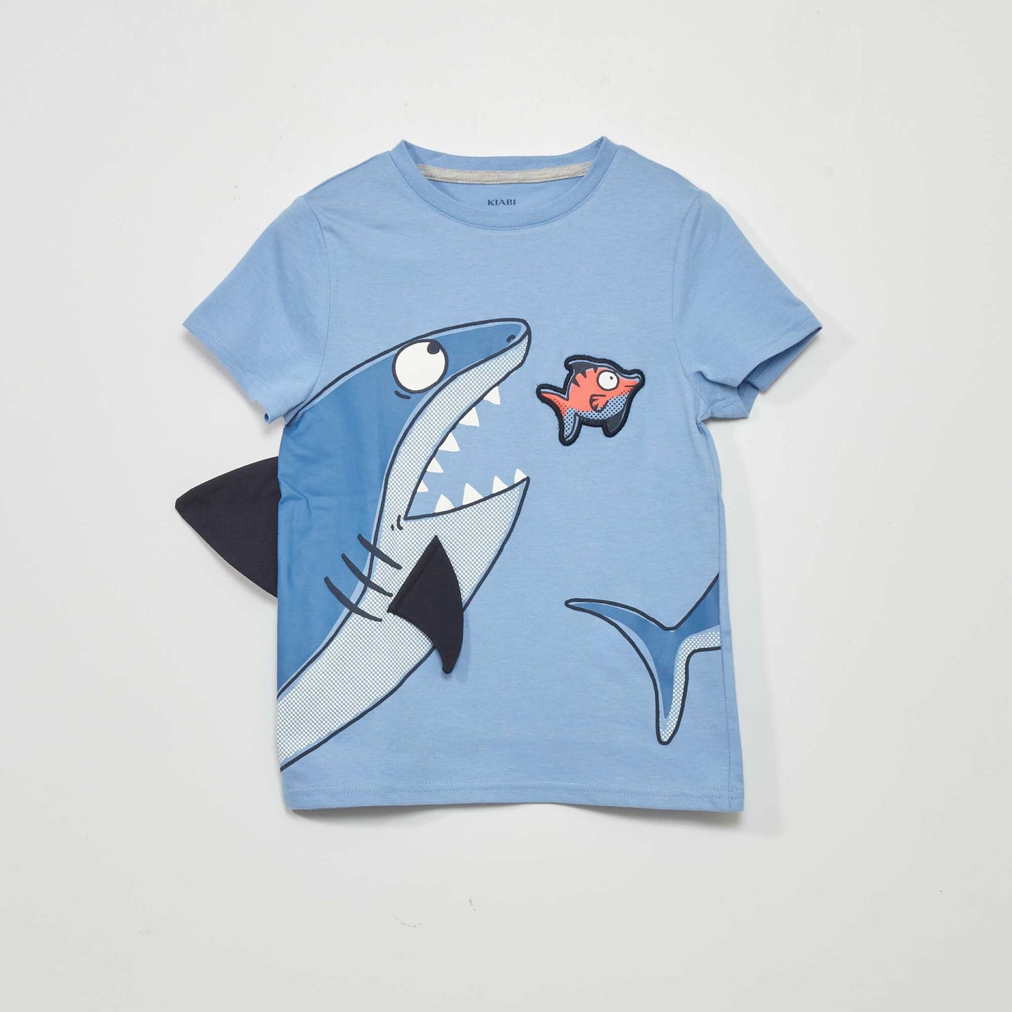 Printed T-shirt BLUE