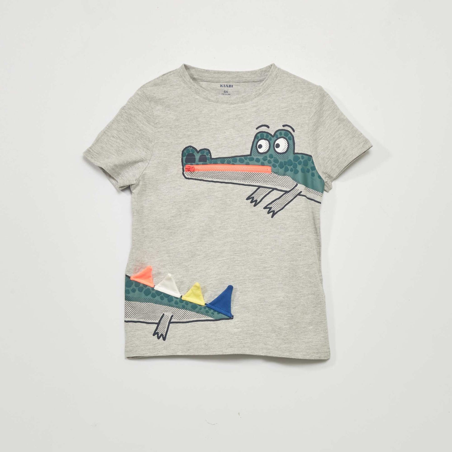 Printed T-shirt GREY