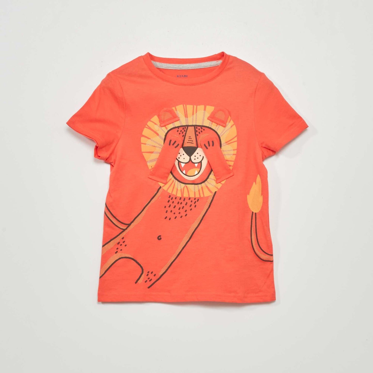 Printed T-shirt ORANGE