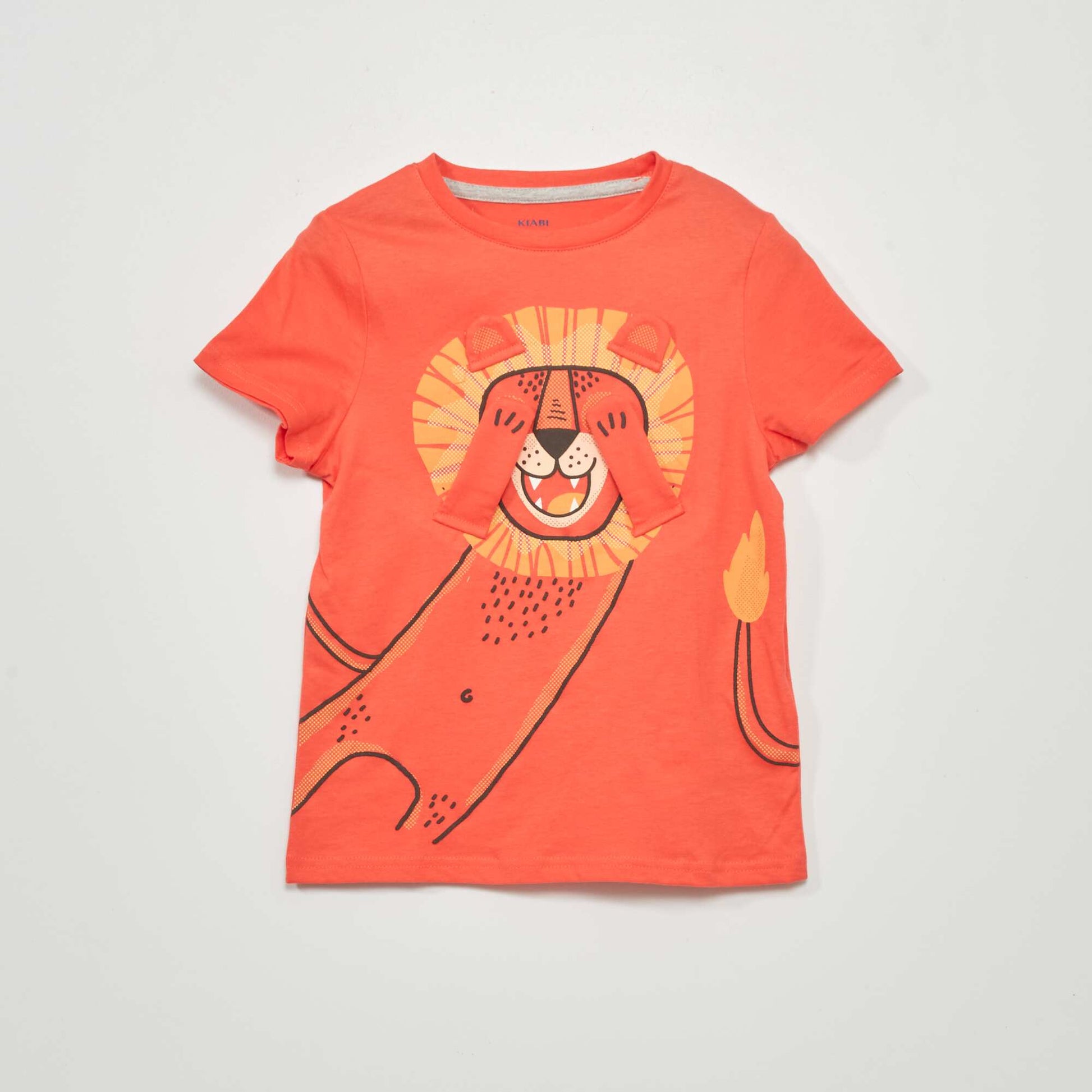 Printed T-shirt ORANGE