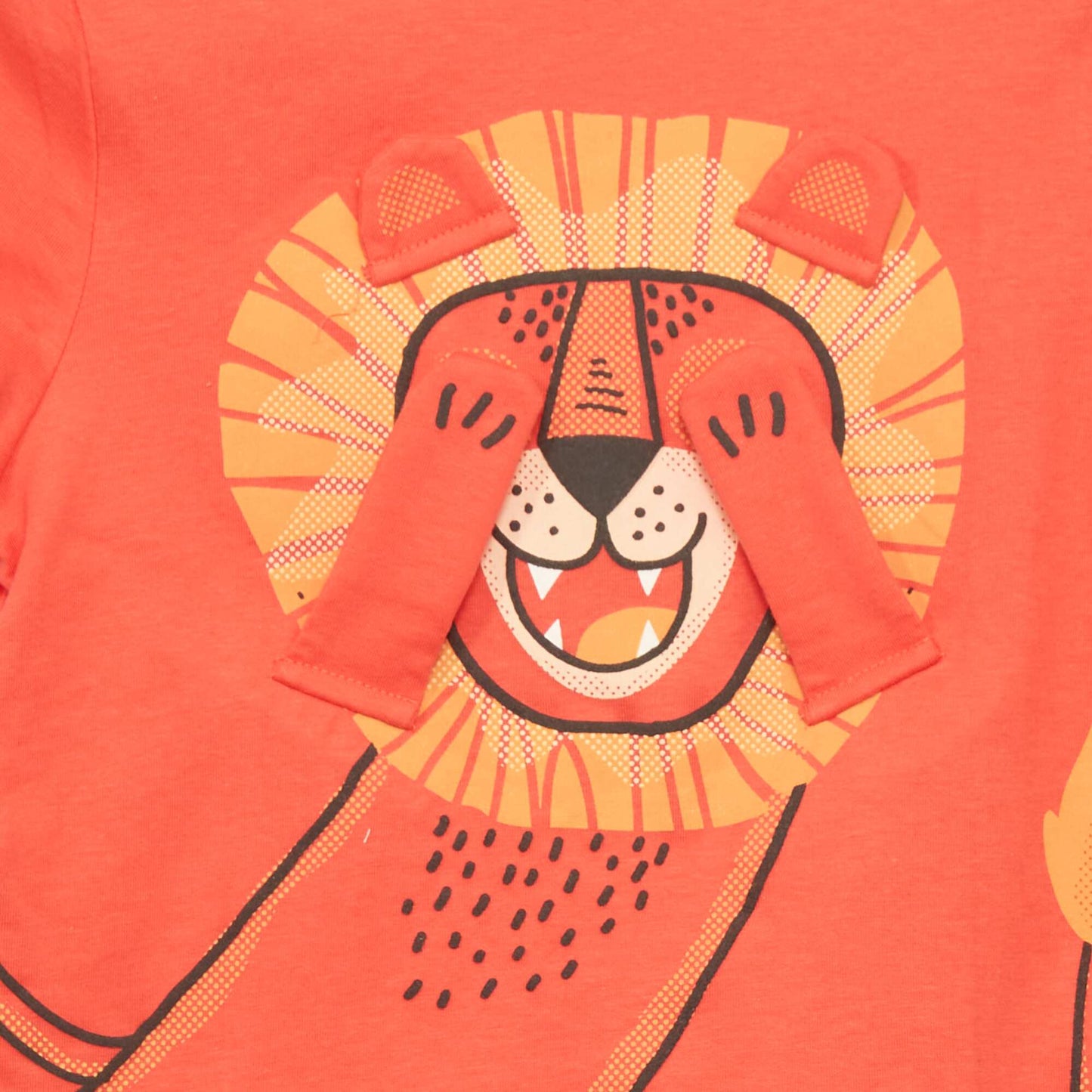 Printed T-shirt ORANGE