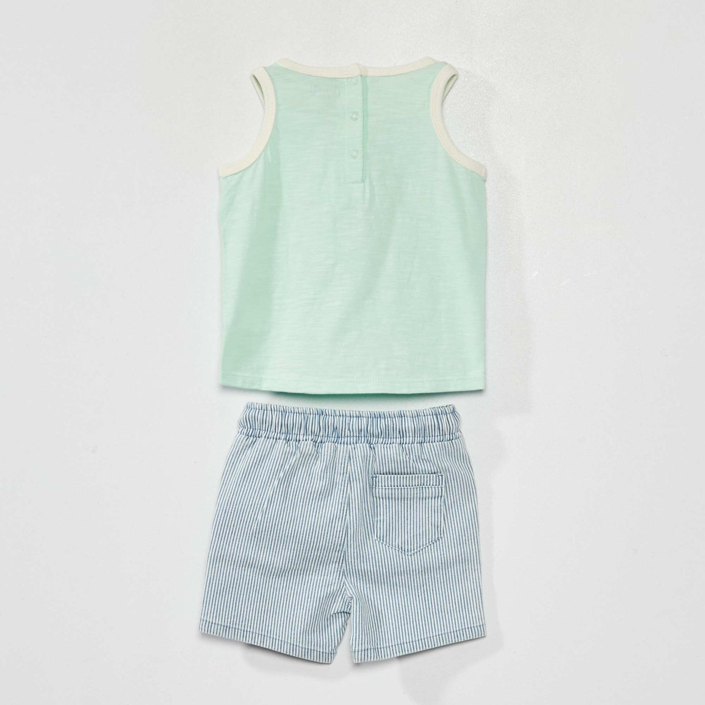 Vest top + shorts set - Two-piece set GREEN