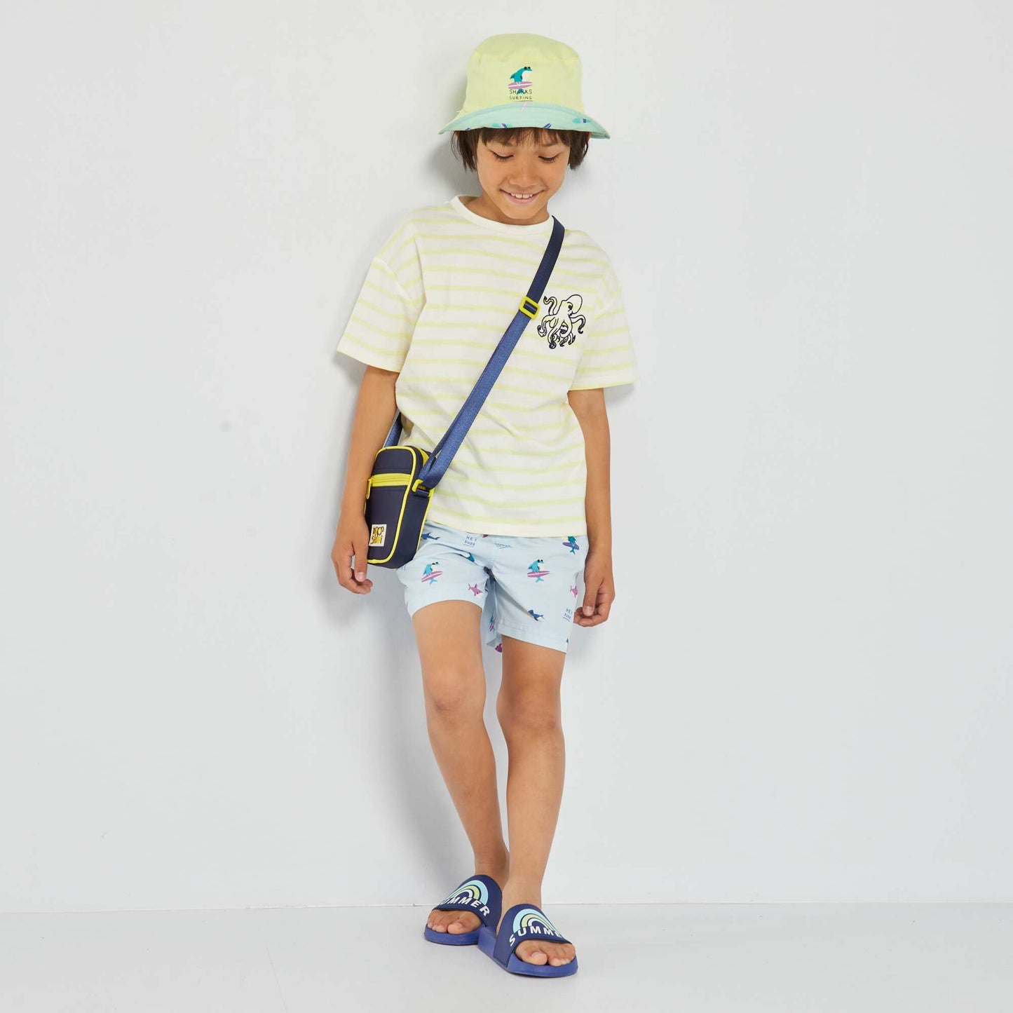 Jersey Breton top YELLOW