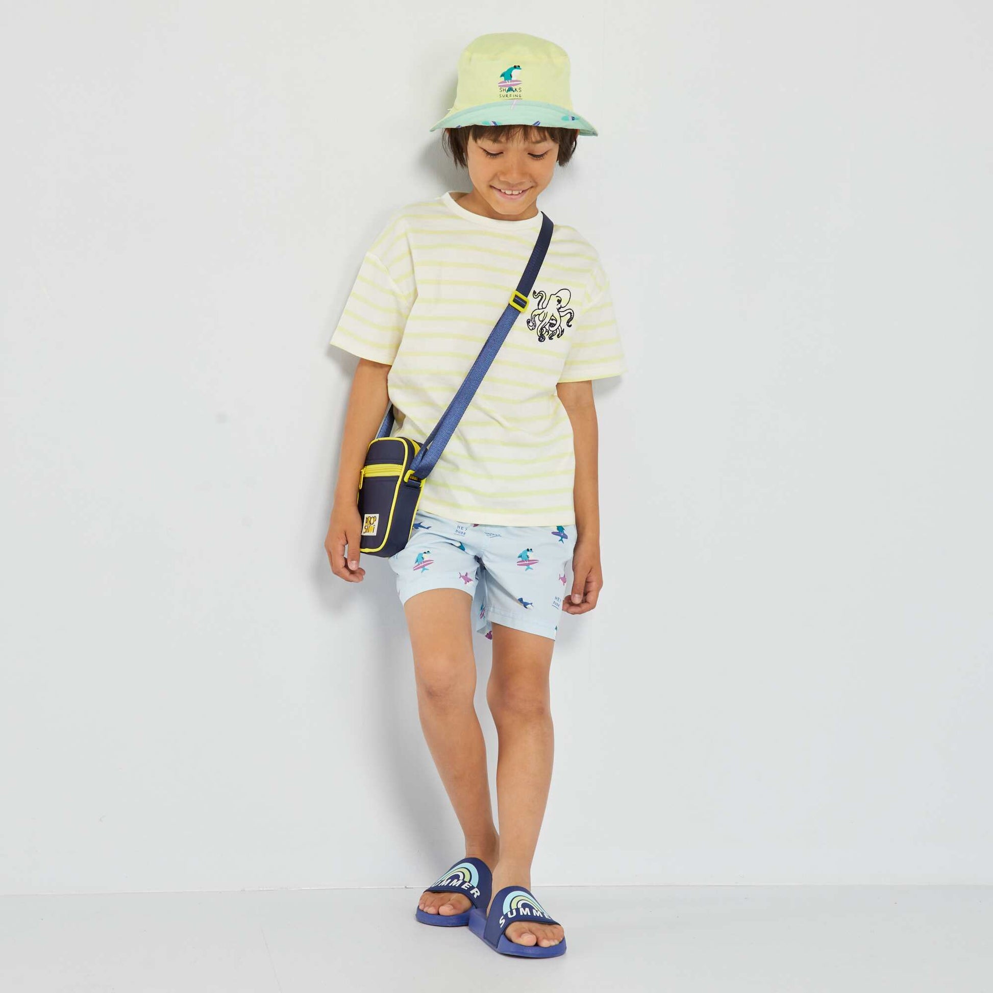 Jersey Breton top YELLOW