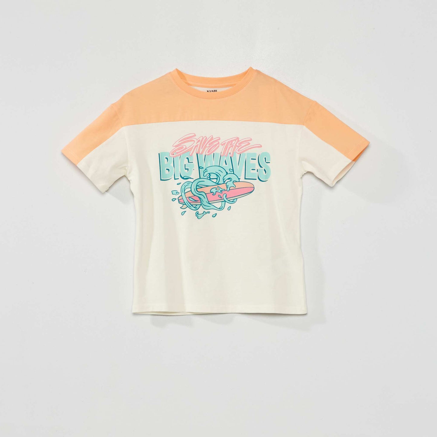 Printed T-shirt ORANGE