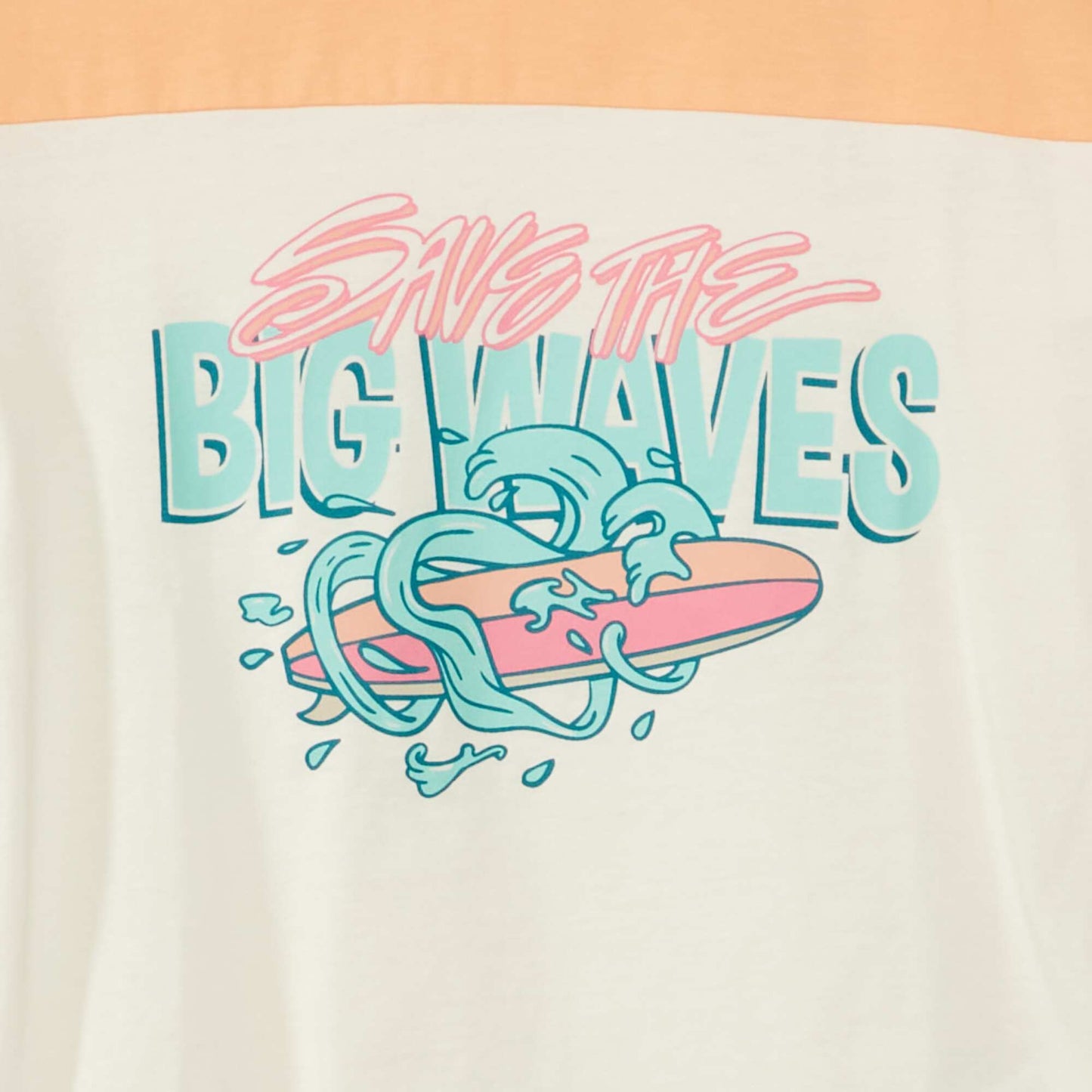 Printed T-shirt ORANGE