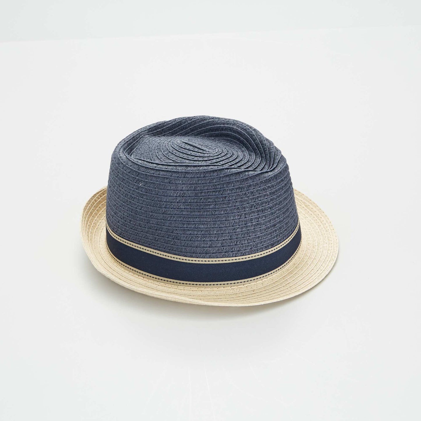 Straw hat BLUE