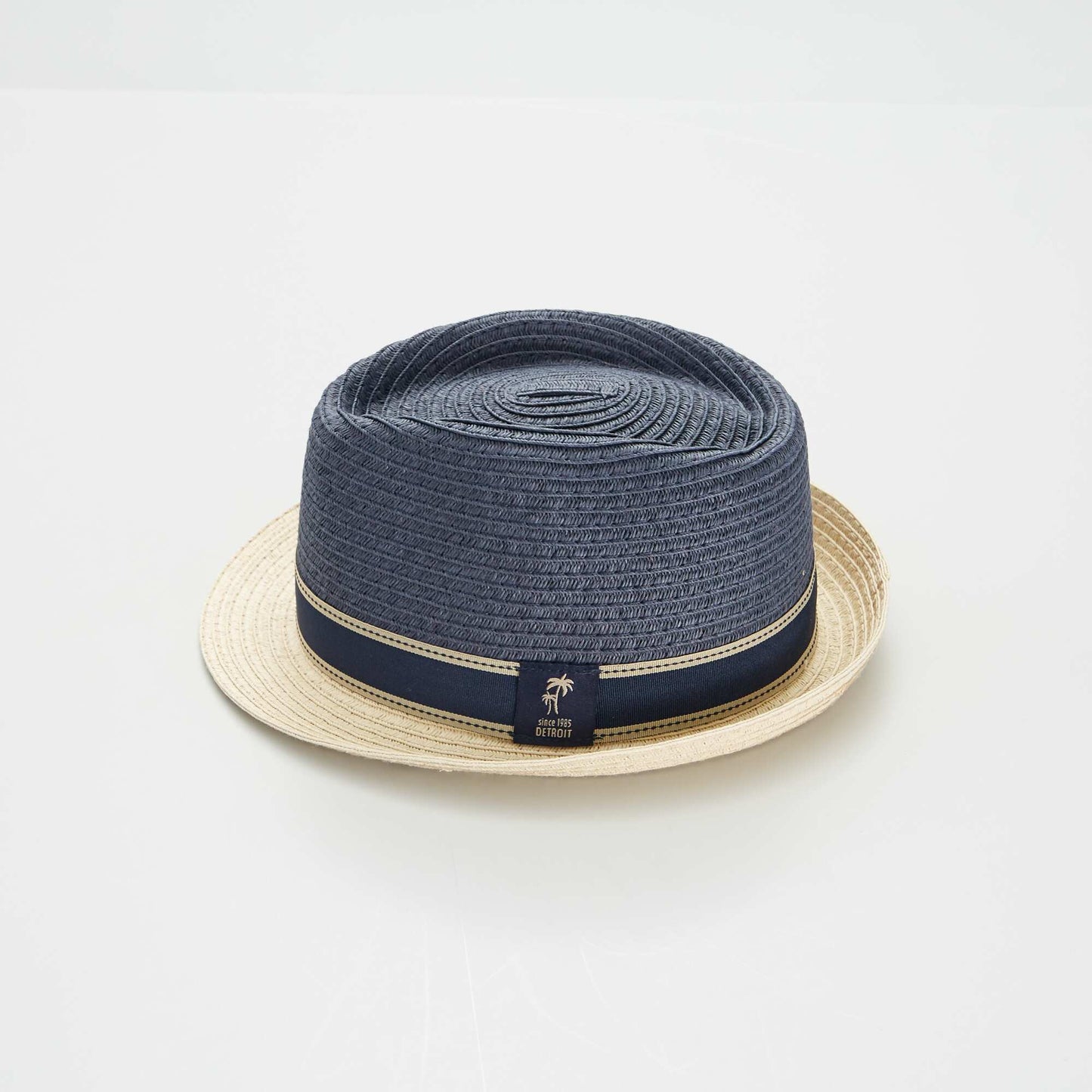 Straw hat BLUE
