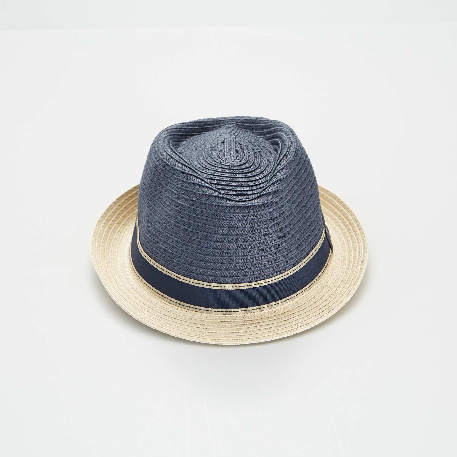 Straw hat BLUE