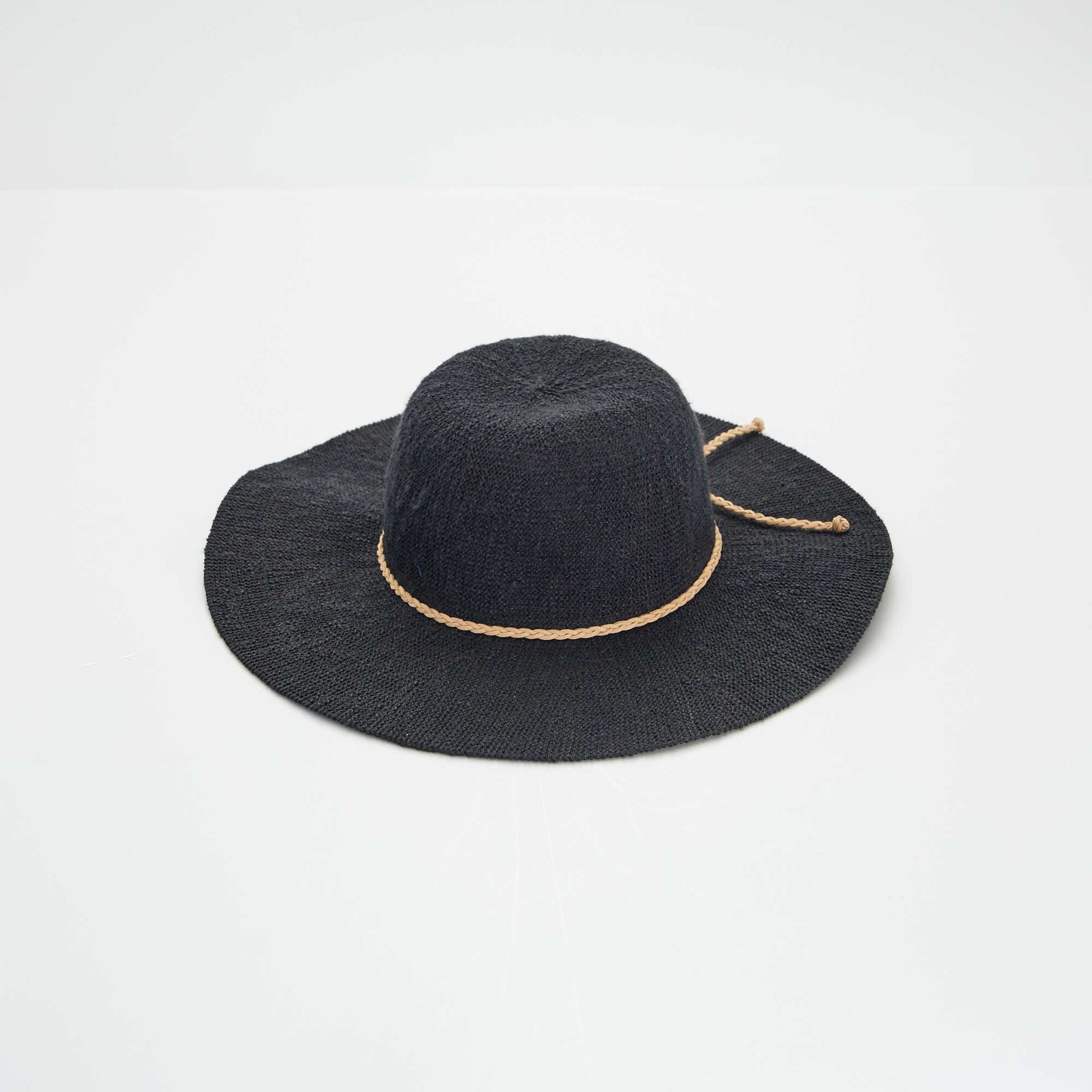 Wide-brimmed hat BLACK
