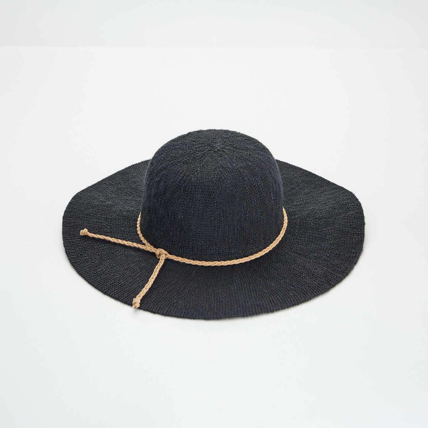 Wide-brimmed hat BLACK