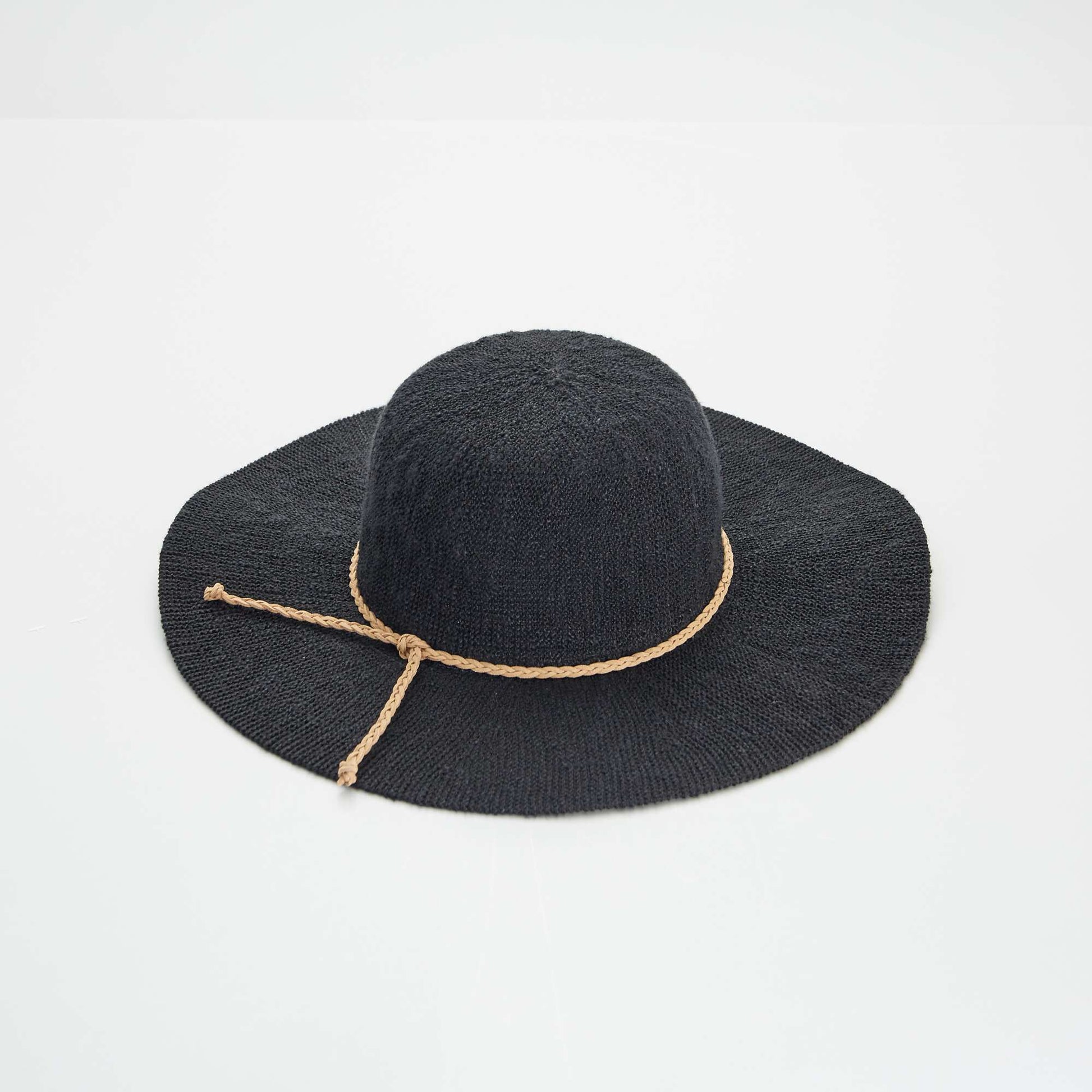 Wide-brimmed hat BLACK