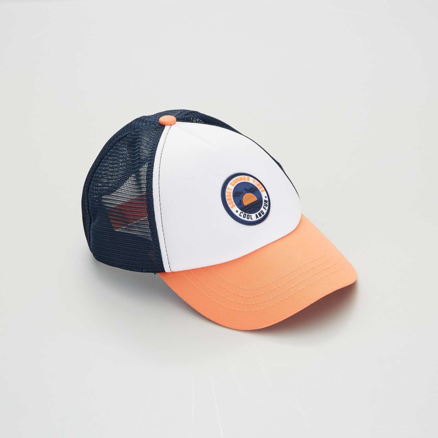 Cap with mesh ORANGE