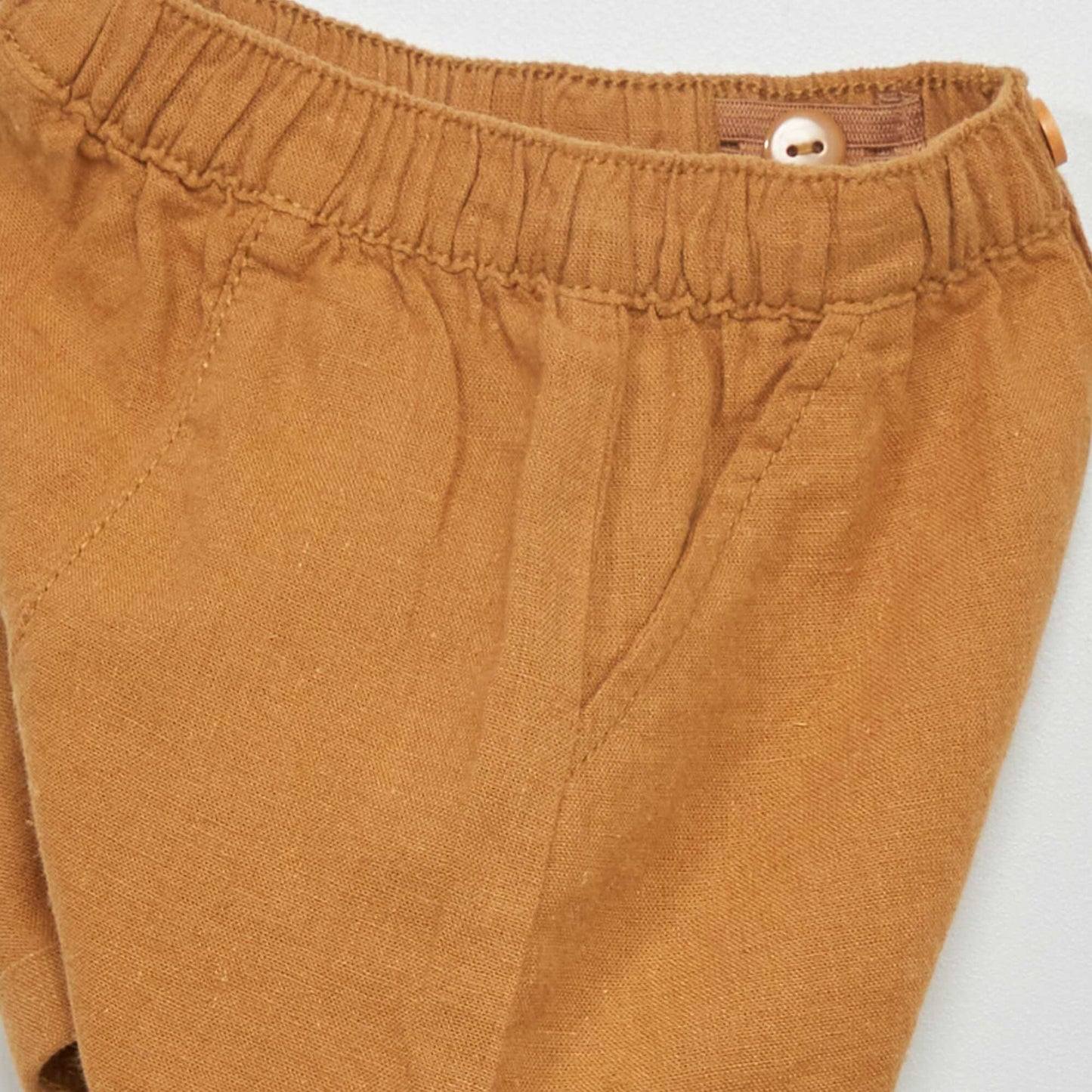 Linen shorts BEIGE