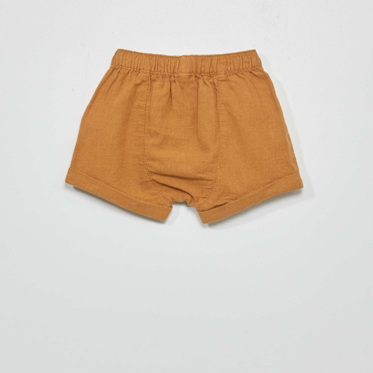 Linen shorts BEIGE
