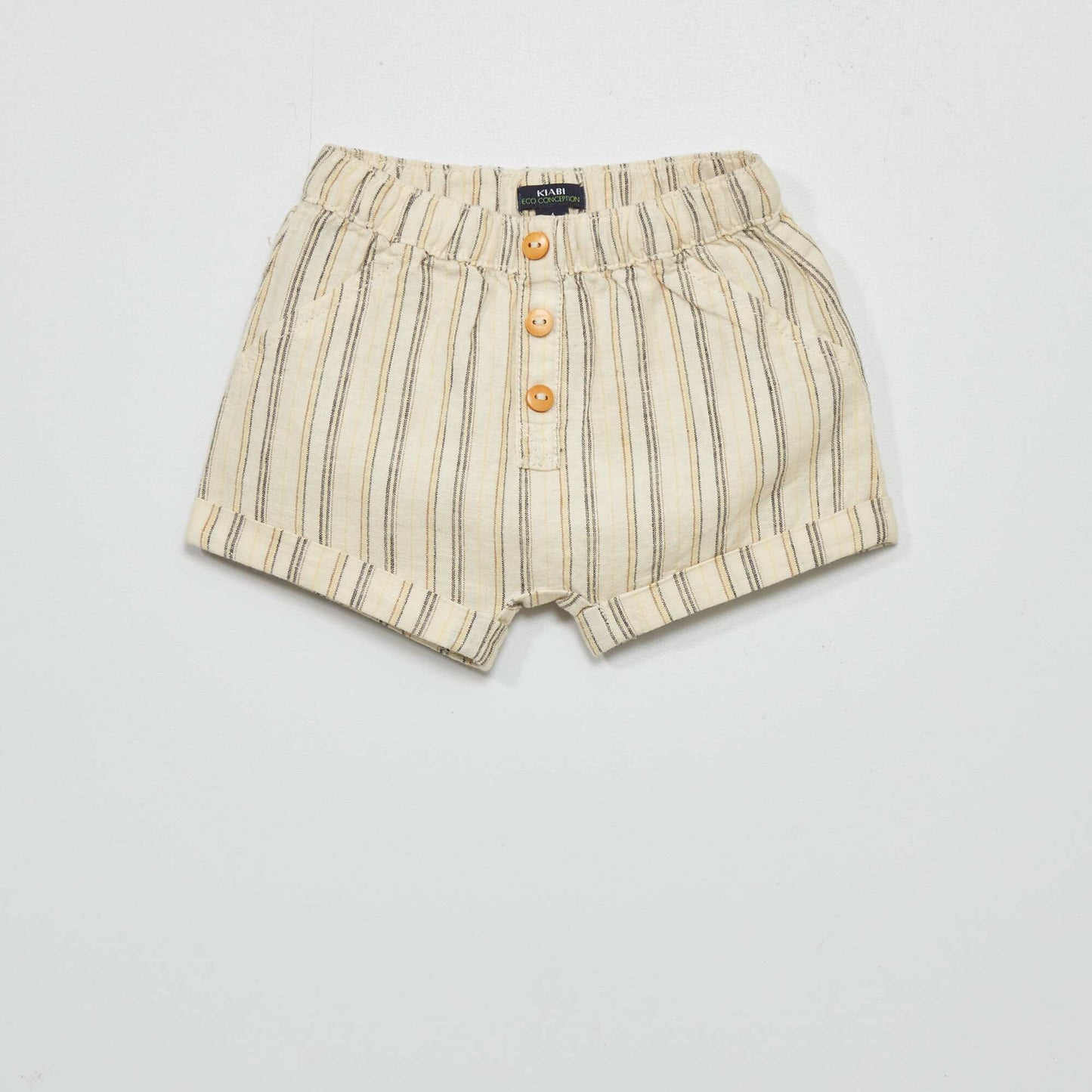 Linen shorts BEIGE