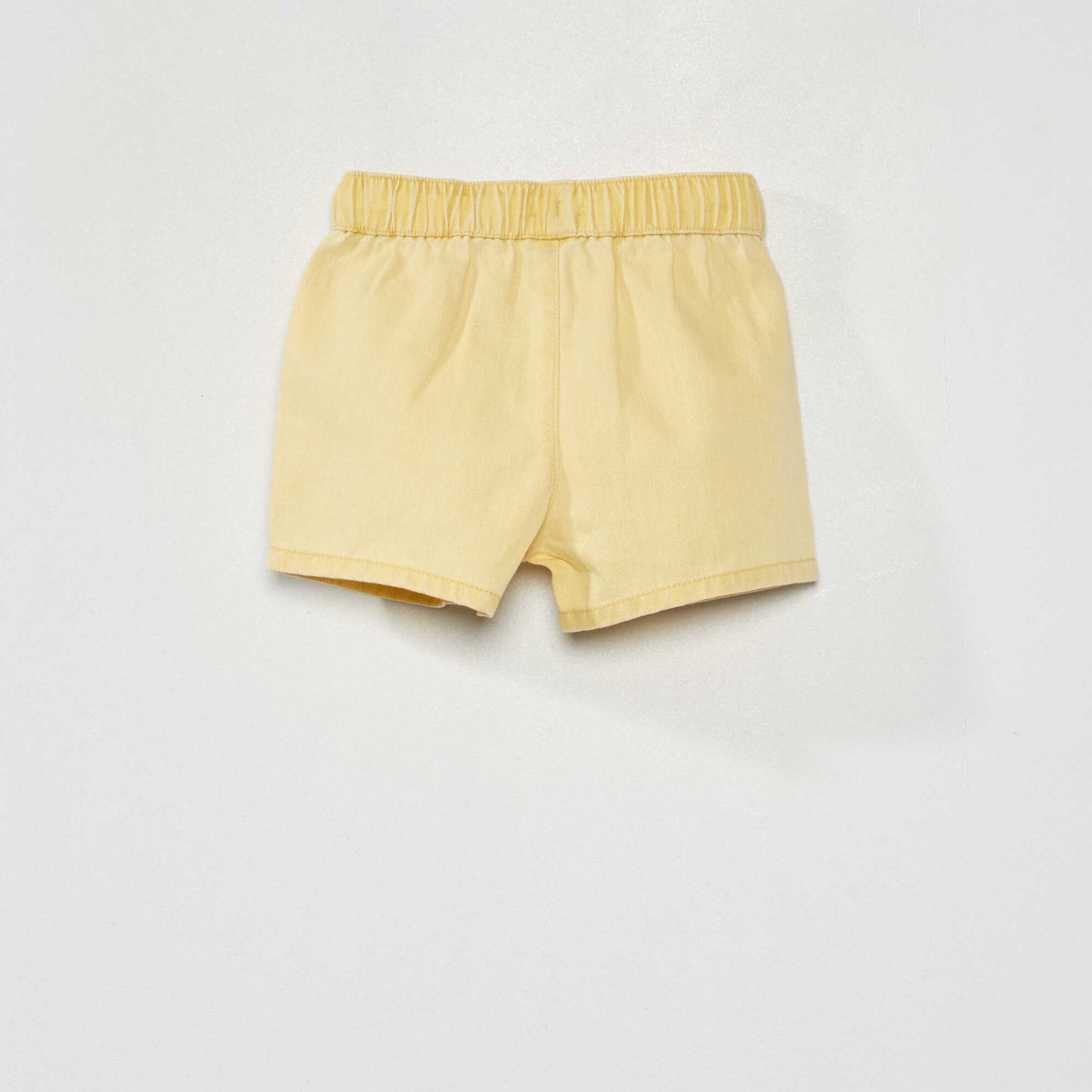 Denim Bermuda shorts YELLOW