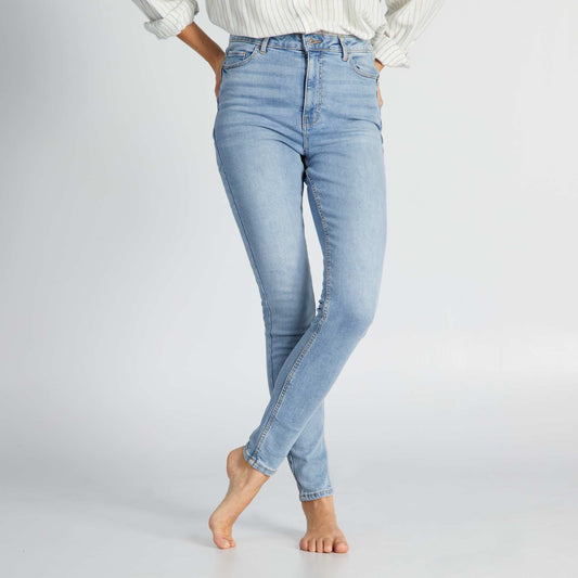 High-rise skinny jeans - L30 Blue
