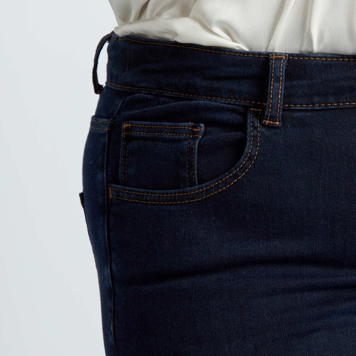 Skinny stretch trousers - 5 pockets BLUE