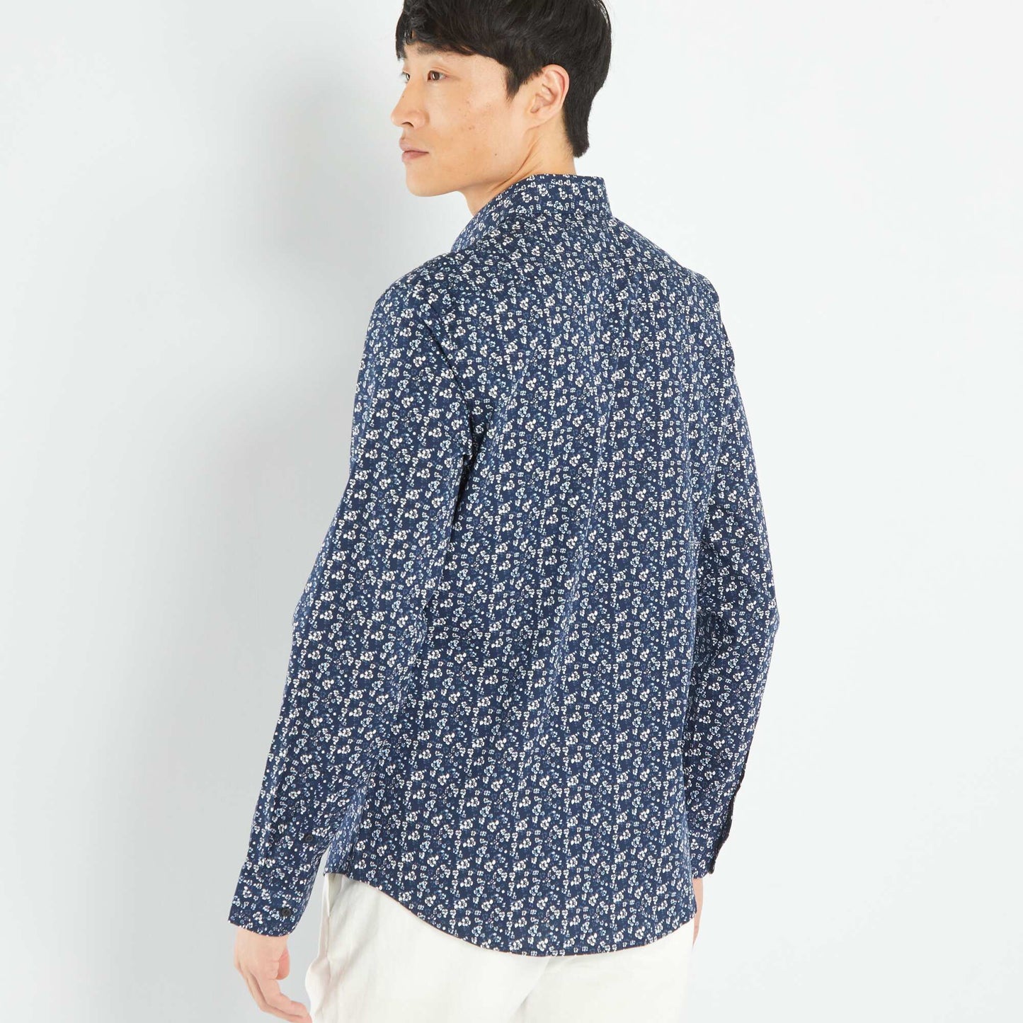 Printed shirt BLUE