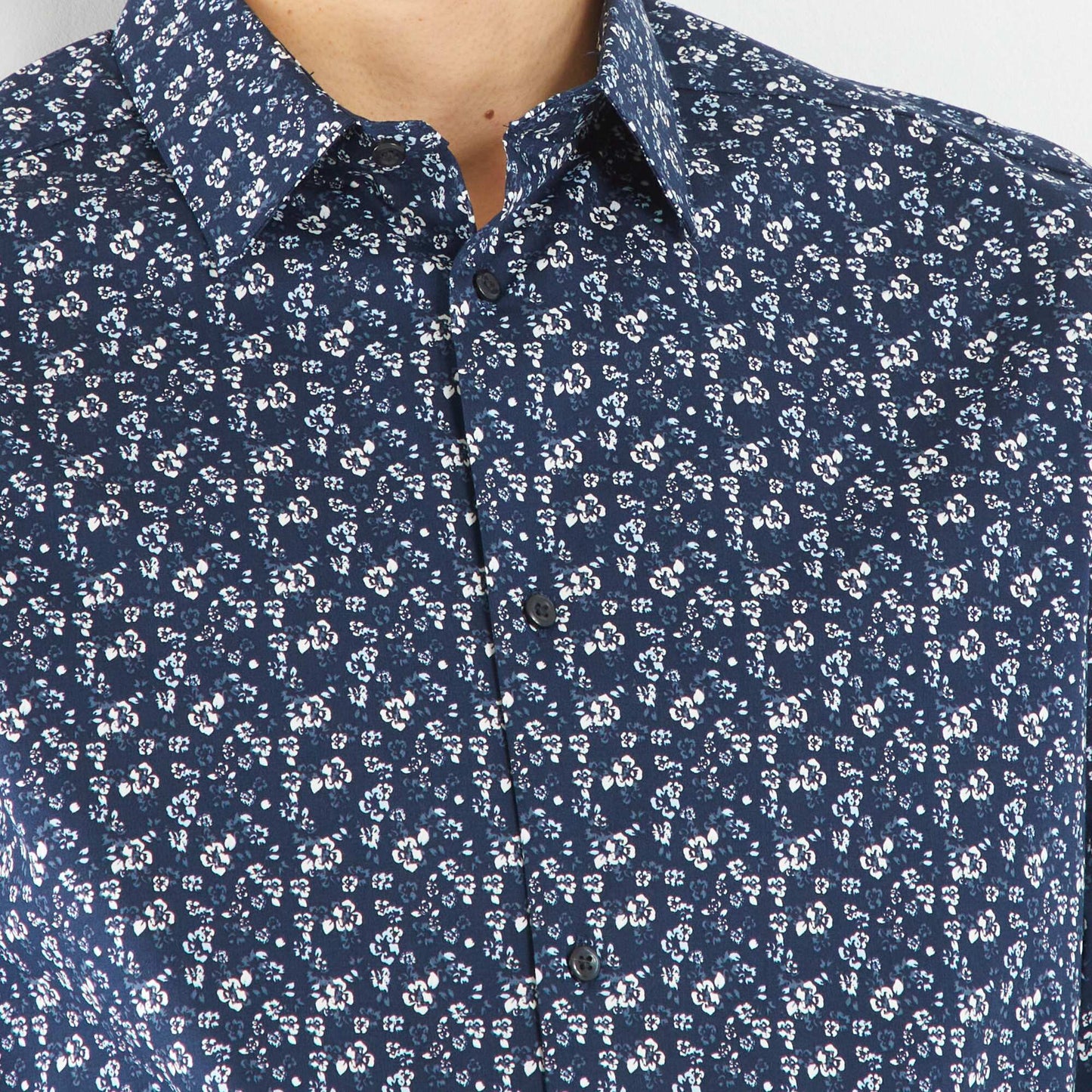 Printed shirt BLUE