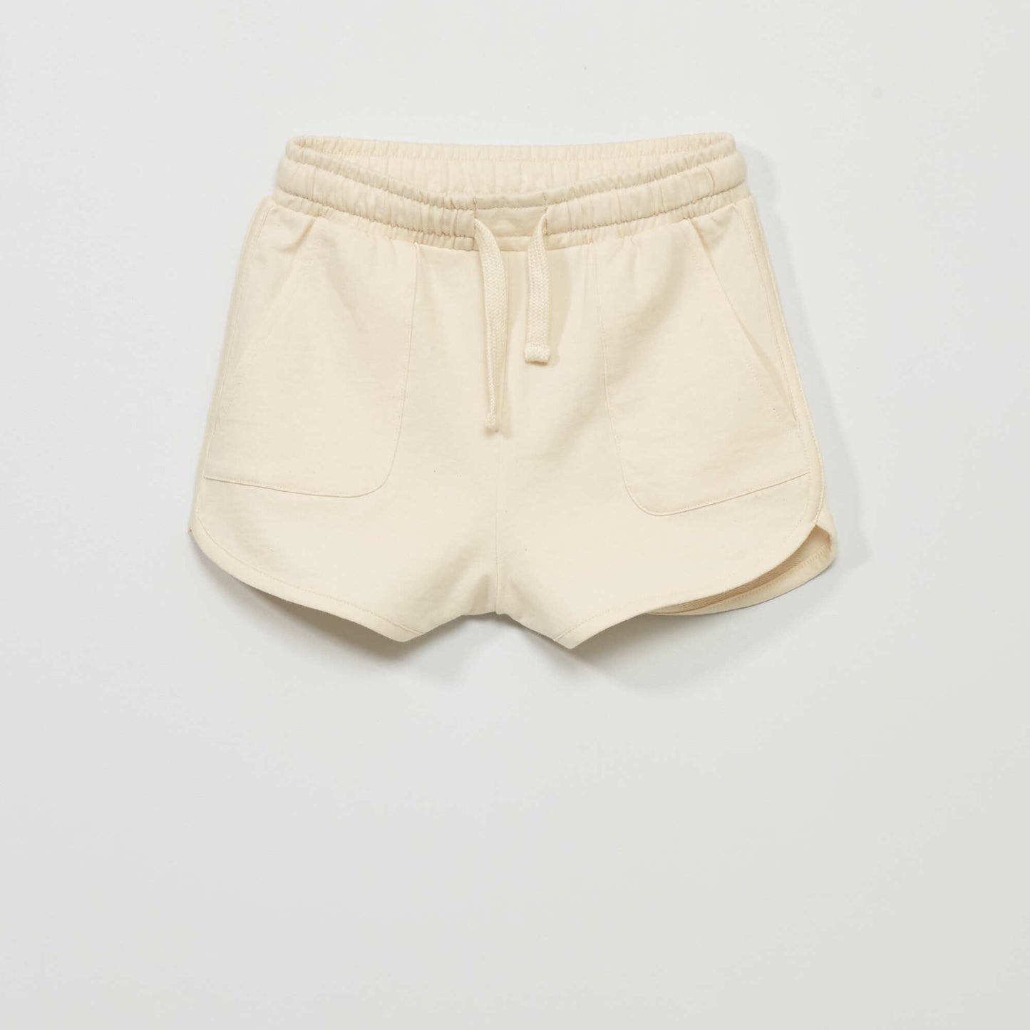 Shorts with large pockets BEIGE
