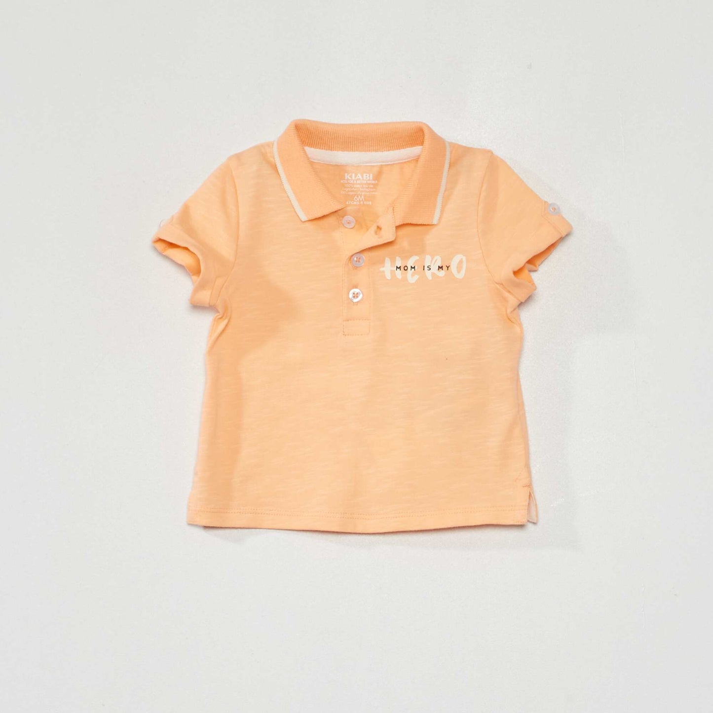 Jersey polo shirt ORANGE