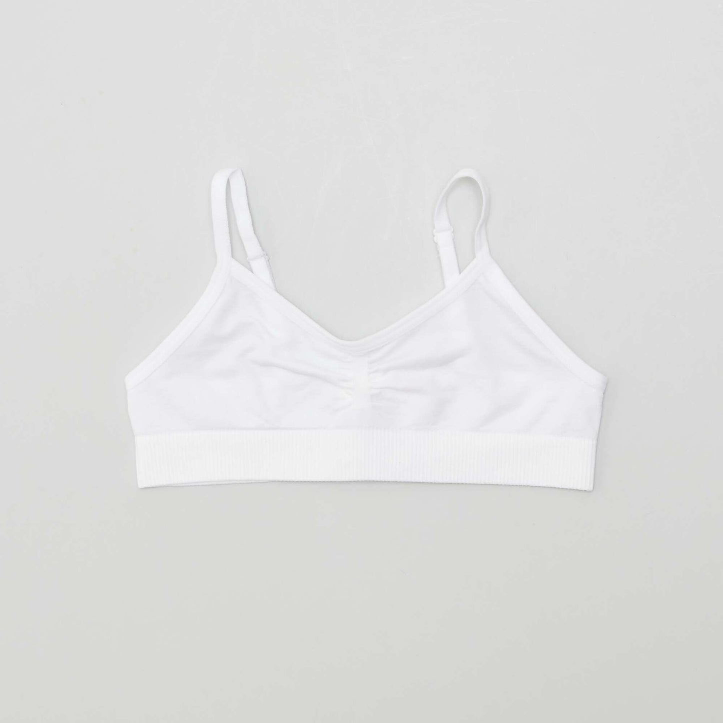 Pack of 2 jersey bralettes GREY