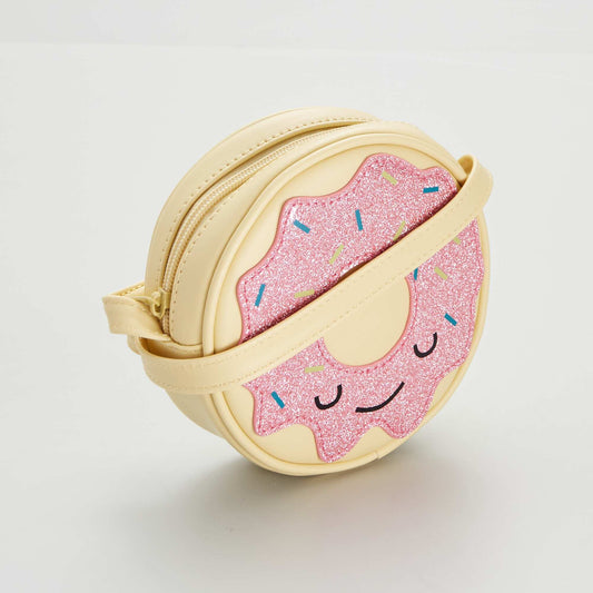 Doughnut-shaped bag multicoloured