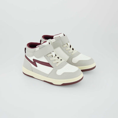 حذاء رياضي بثلاث درجات ألوان عالية RED