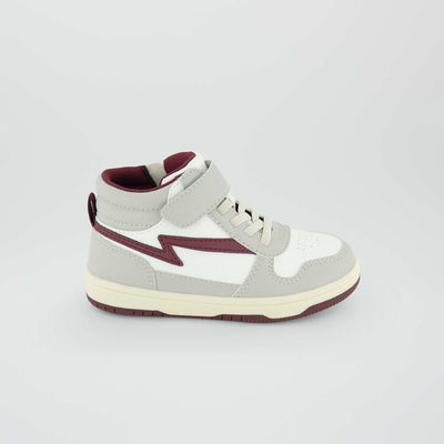 حذاء رياضي بثلاث درجات ألوان عالية RED