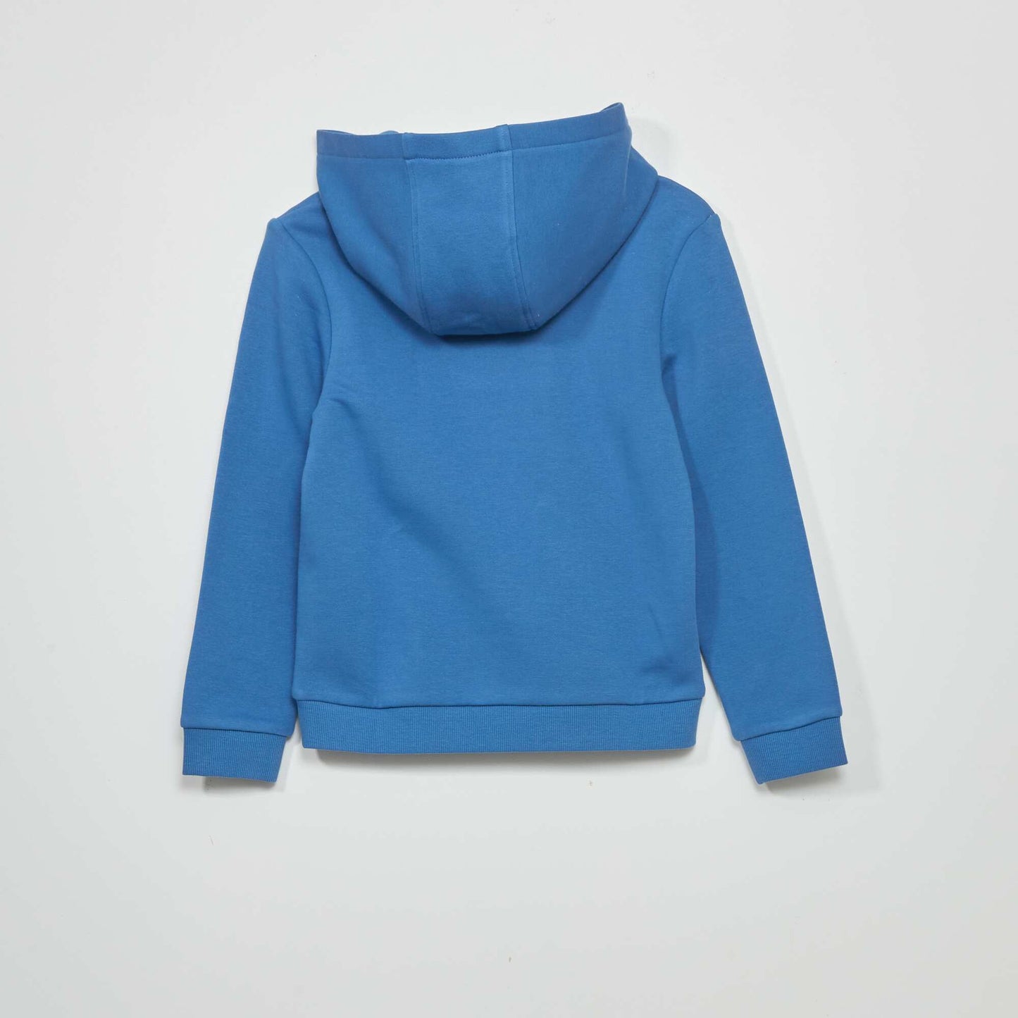 Sweatshirt fabric hoodie BLUE