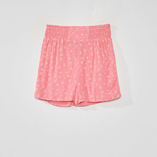 Floral shorts PINK