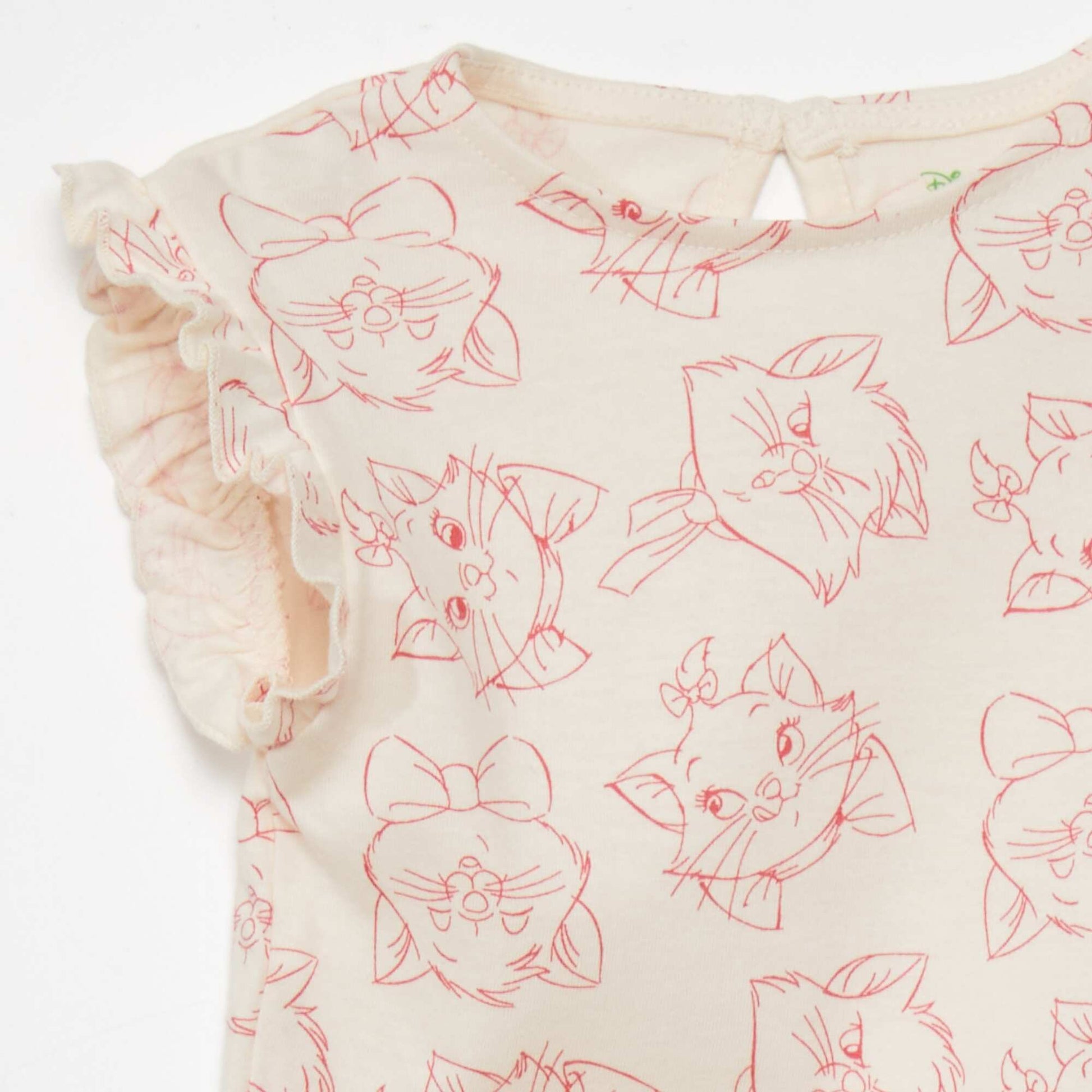 Aristocats T-shirt + leggings set WHITE