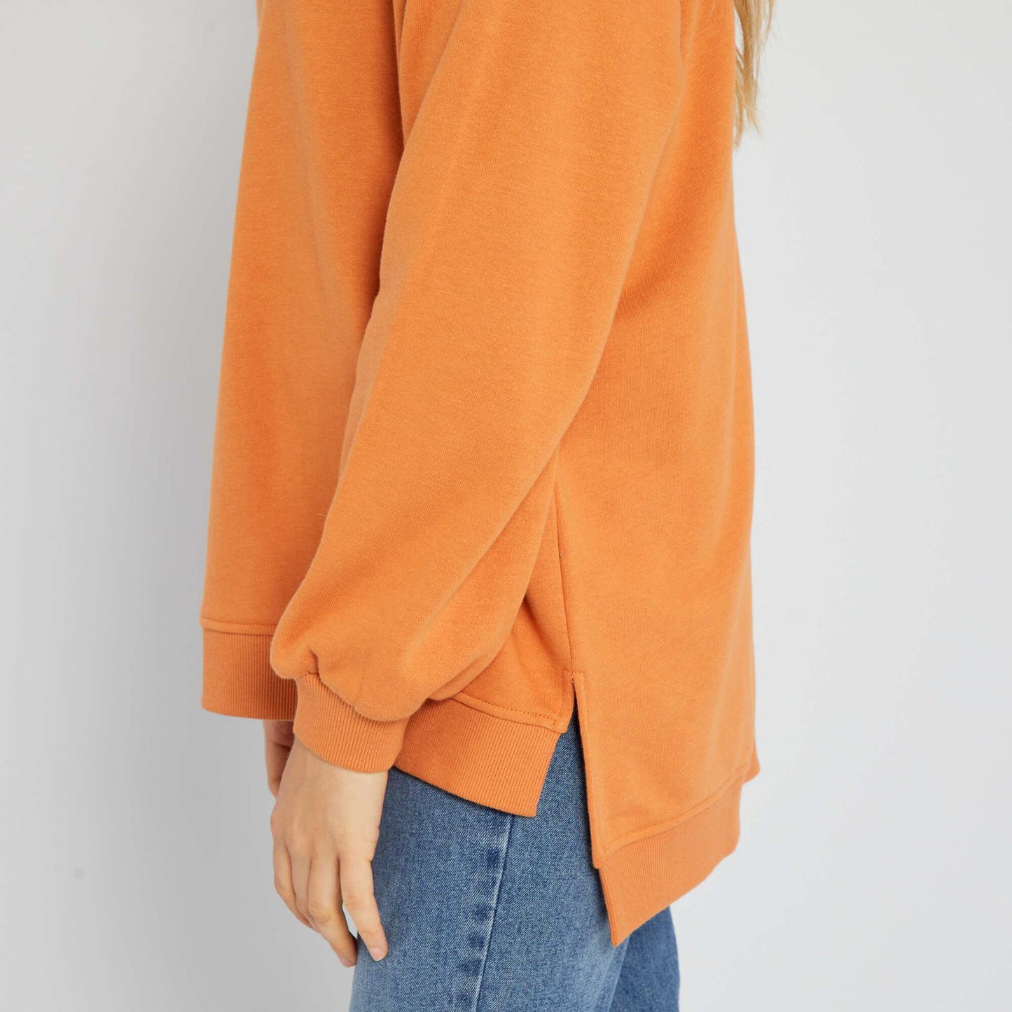 Long sweatshirt ME_CARAMEL