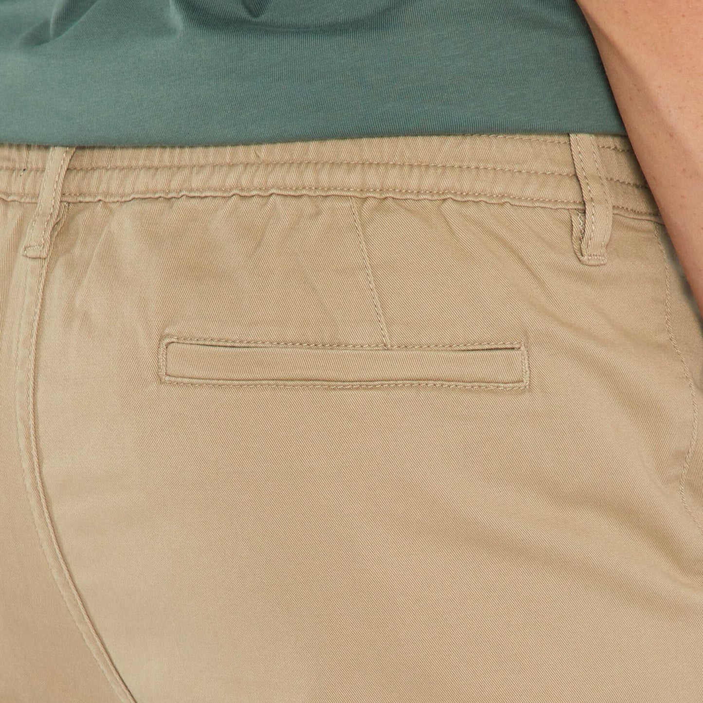 Trousers with pockets BEIGE
