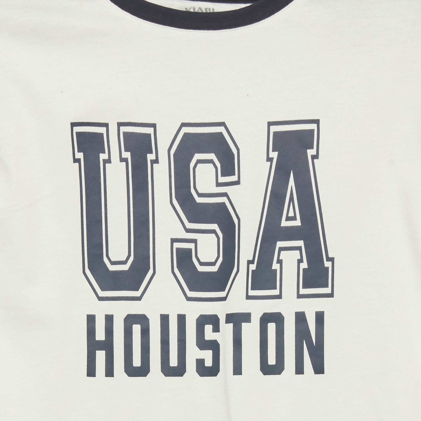 USA Houston print T-shirt SNOW_PMA3