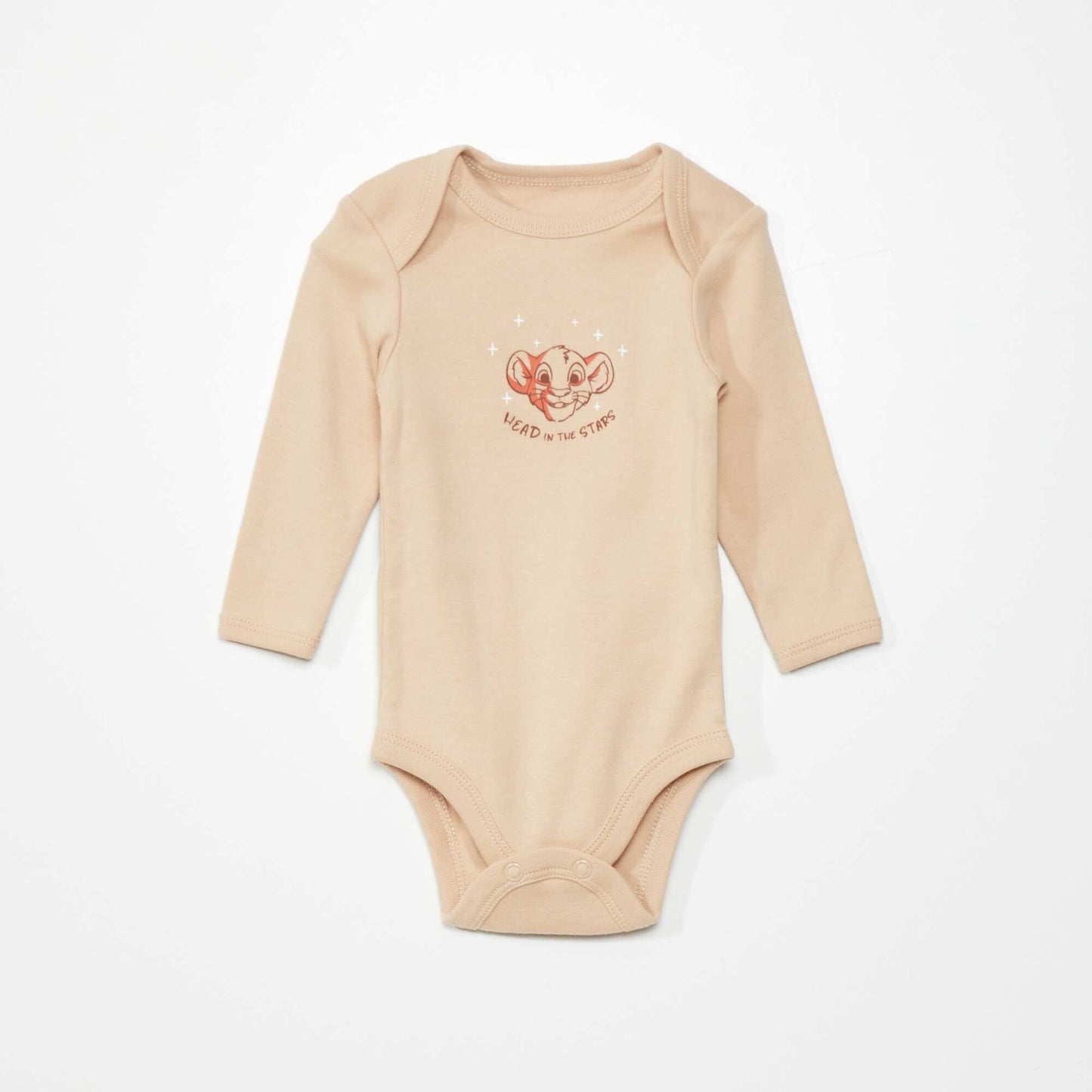 Simba pack of 1 velour sleepsuit + 1 cotton bodysuit simba